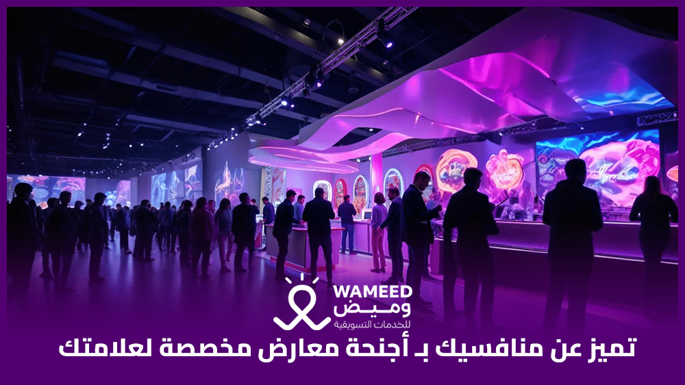 تميز عن منافسيك بـ أجنحة معارض مخصصة لعلامتك