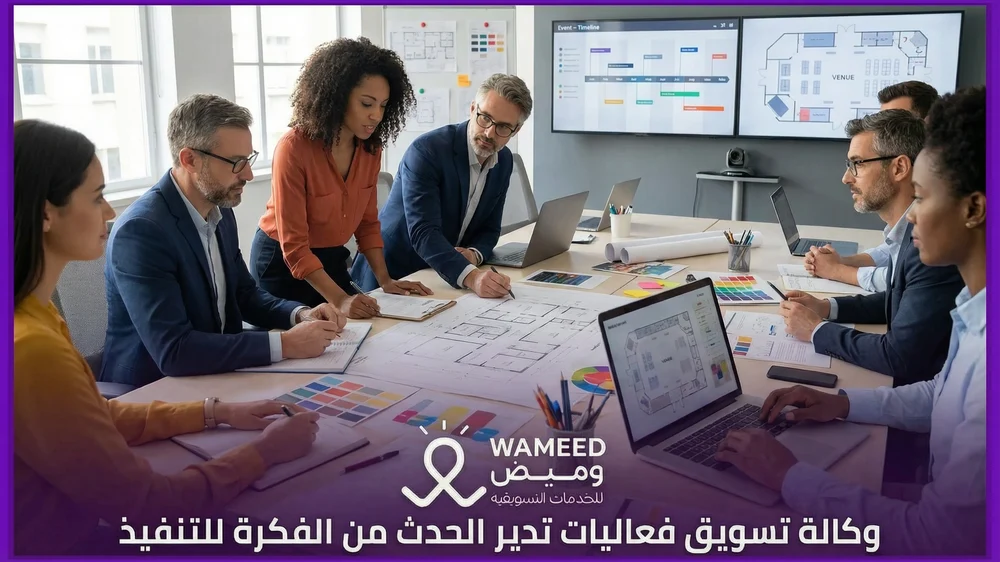وكالة تسويق فعاليات تدير الحدث من الفكرة للتنفيذ