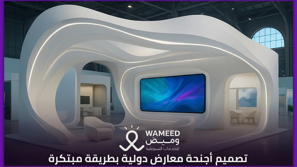 تصميم أجنحة معارض دولية بطريقة مبتكرة