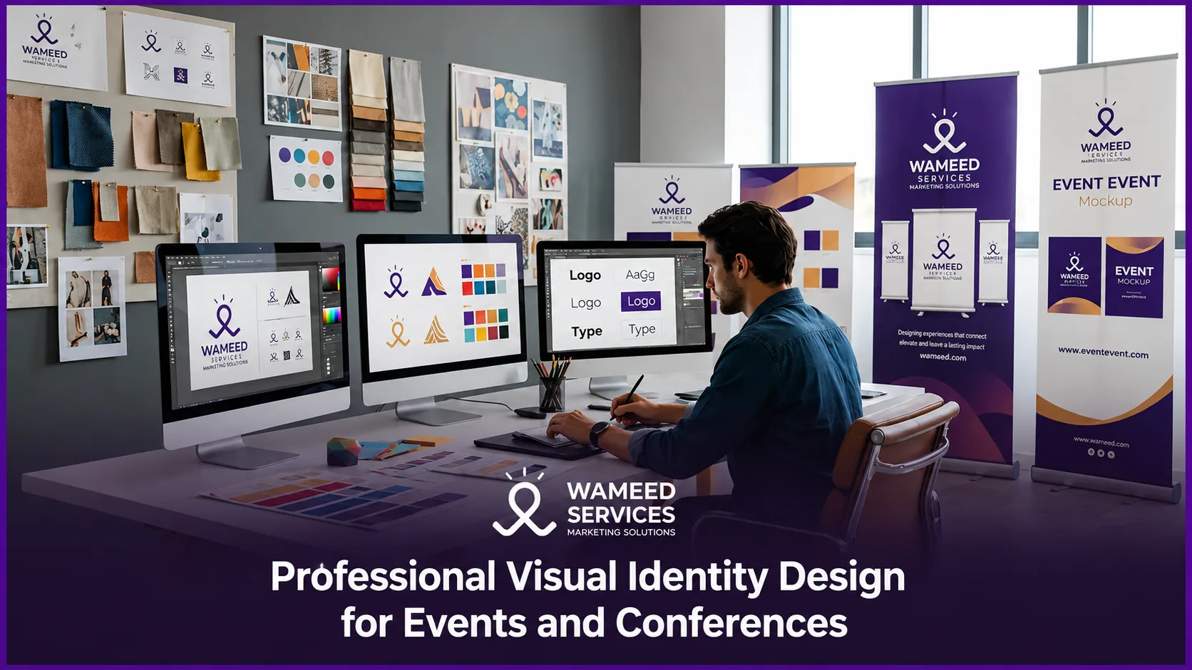 Professional Visual Identity Design for Events and Conferences