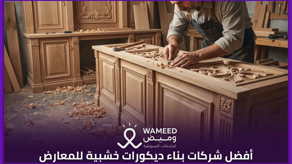 أفضل شركات بناء ديكورات خشبية للمعارض