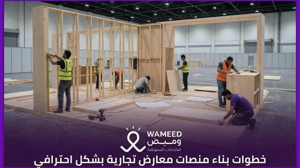 خطوات بناء منصات معارض تجارية بشكل احترافي