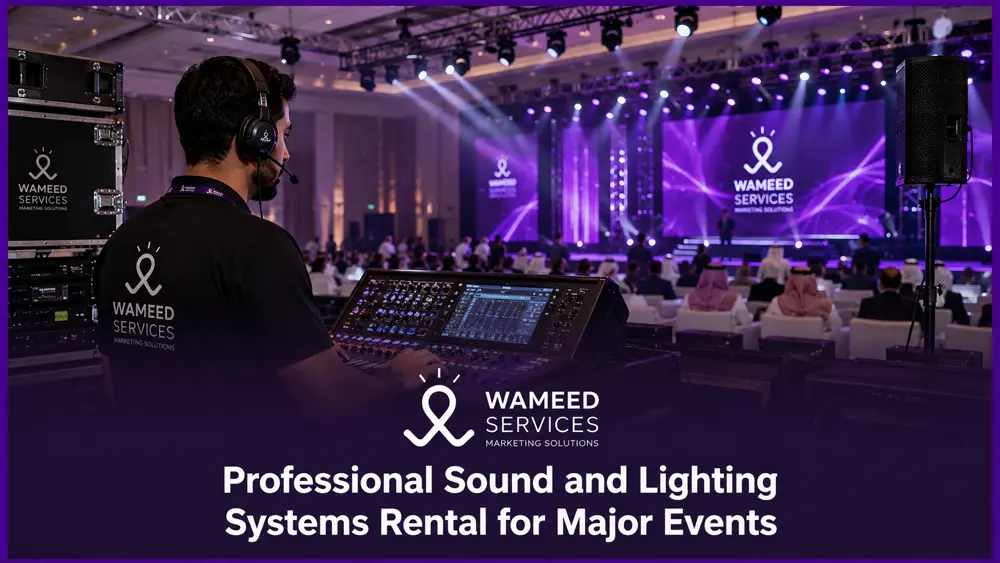 Professional Sound and Lighting System Rental for Major Events